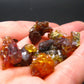 Rare Lot of 10 Zincite Crystals from Poland - 112.50 Carats