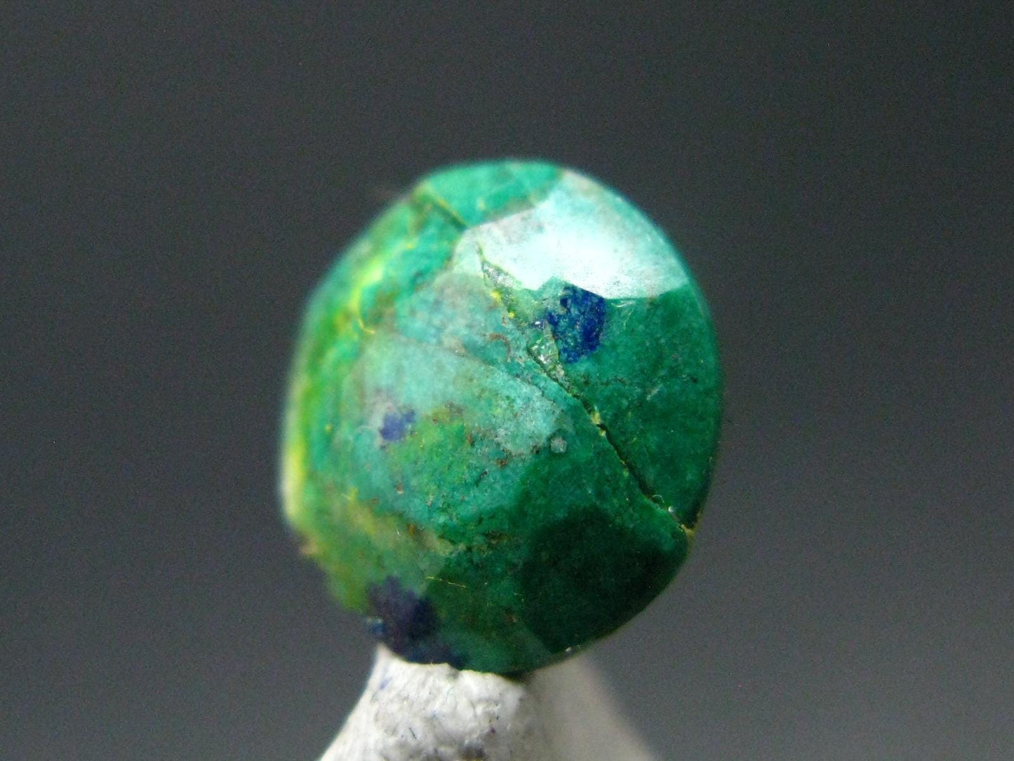 Rare Gem Duftite Cut Stone from Namibia - 1.56 Carats