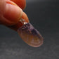 Stunning Natural Gem Ametrine Crystal Silver Pendant From Bolivia - 1.0" - 3.39 Grams