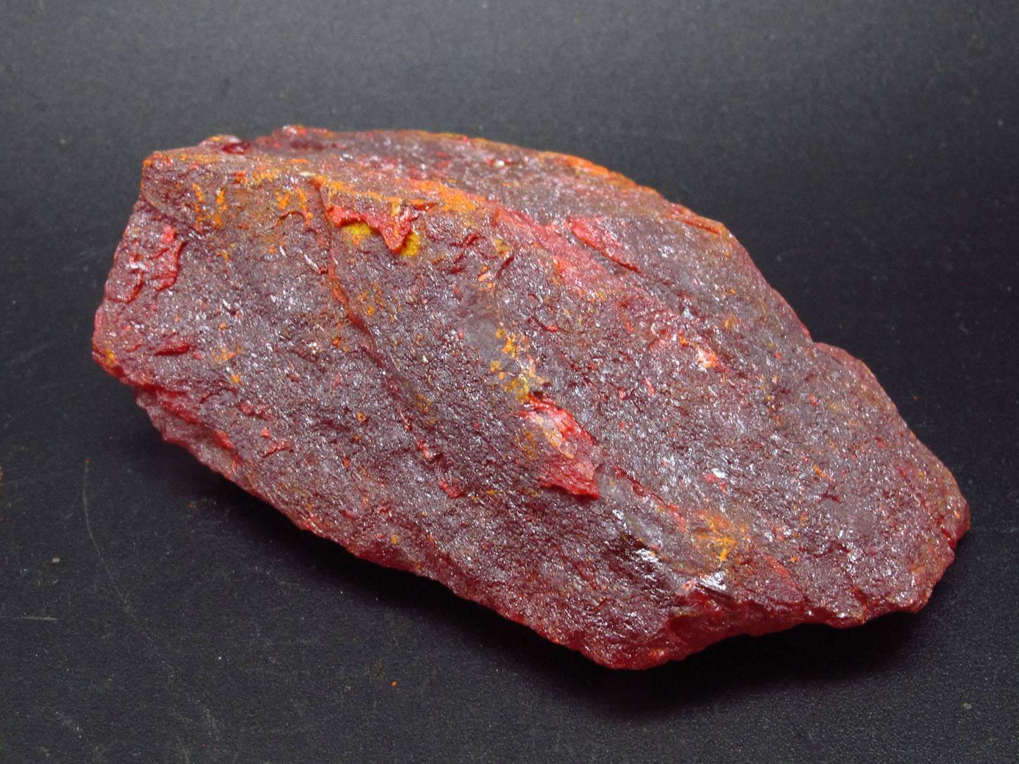 Rare Fire Realgar Crystal From Russia - 3.1"