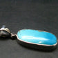 Turquoise Silver Pendant - 1.5" - 5.32 Grams