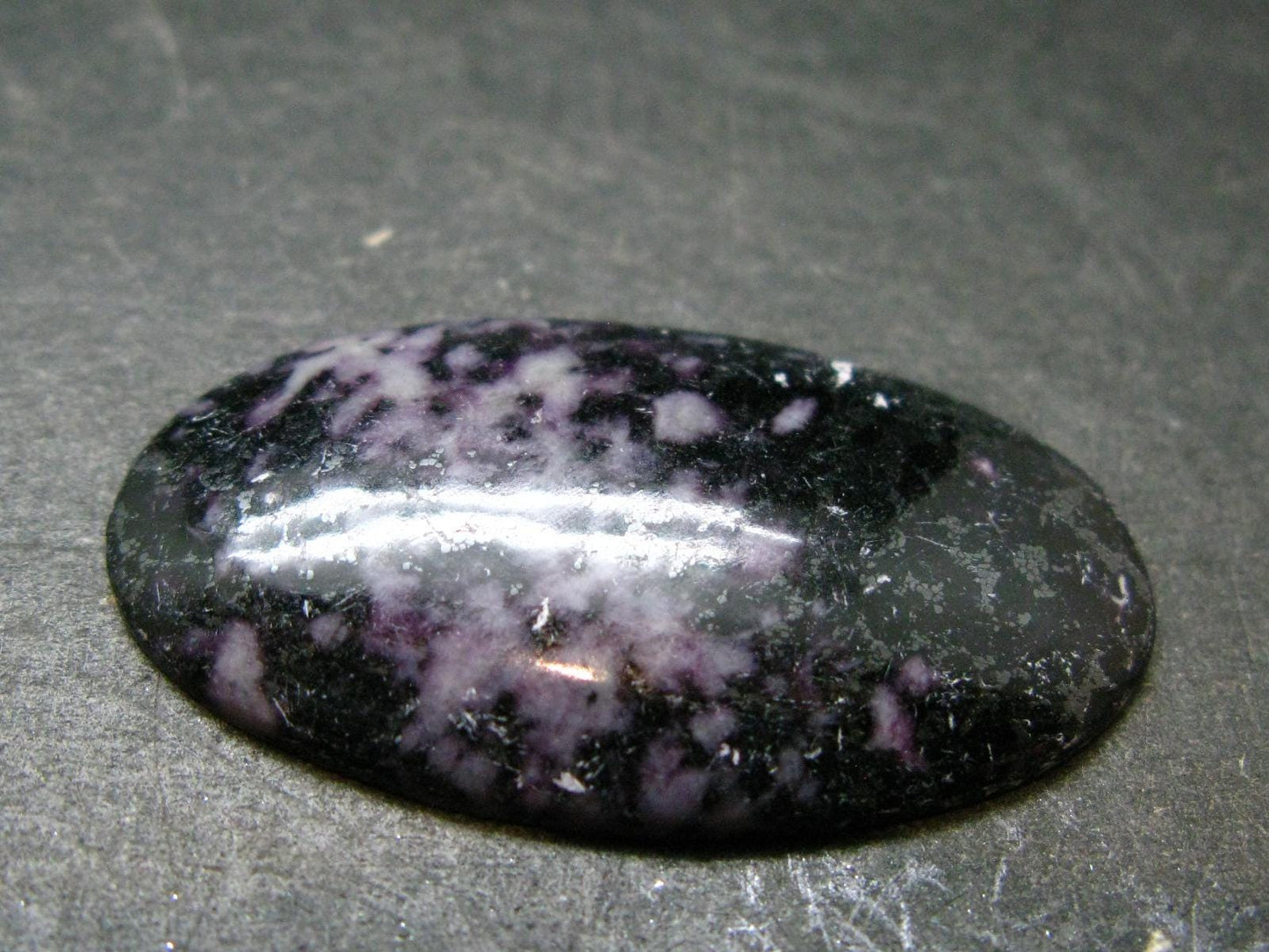 Very Rare Kammererite Chrome Clinochlore Cabochon from Turkey - 1.5" - 6.42 Grams