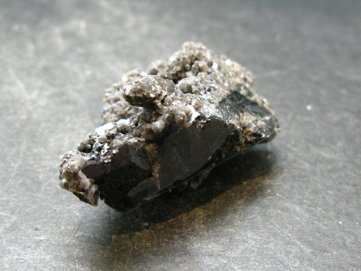 Brookite On Quartz Cluster From Arkansas - 16.58 Grams - 1.8"