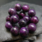 Stichtite Genuine Bracelet ~ 7 Inches ~ 14mm Round Beads