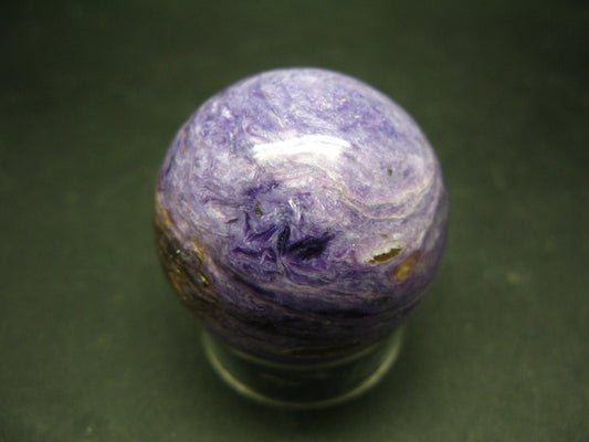 Nice Charoite Sphere from Russia - 74 Grams - 1.5"
