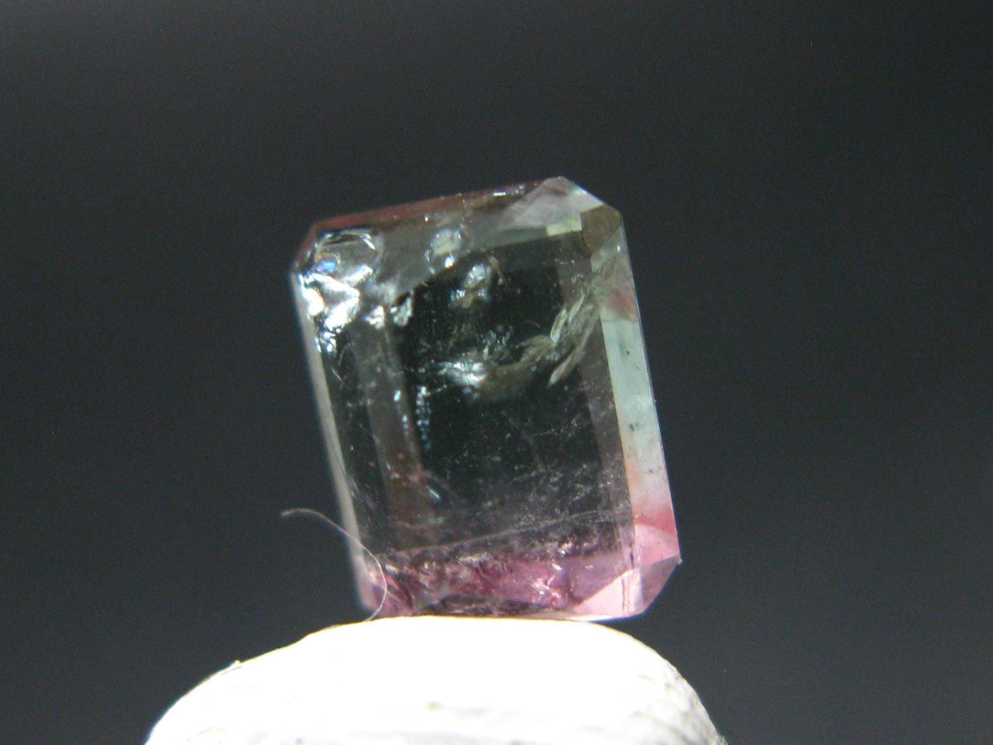 Watermelon Tourmaline Cut Stone Gem From Brazil - 1.41 Carats - 8x6mm