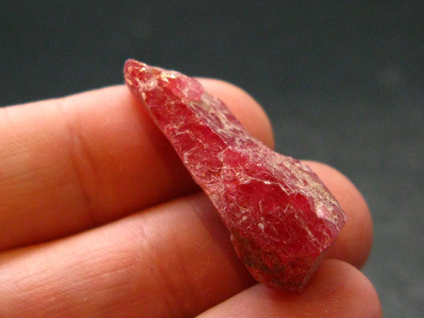 Large Rhodonite Rodonite Crystal From Brazil - 5.82 Grams - 1.2"