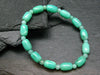 Chrysoprase Genuine Bracelet ~ 7 Inches ~ 10mm Barrel Beads