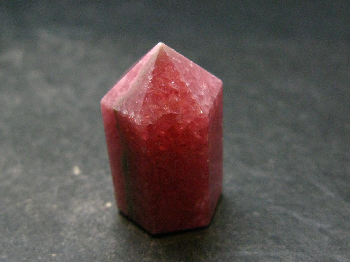 Beautiful Rhodochrosite Obelisk Pyramid from Argentina - 1.0"