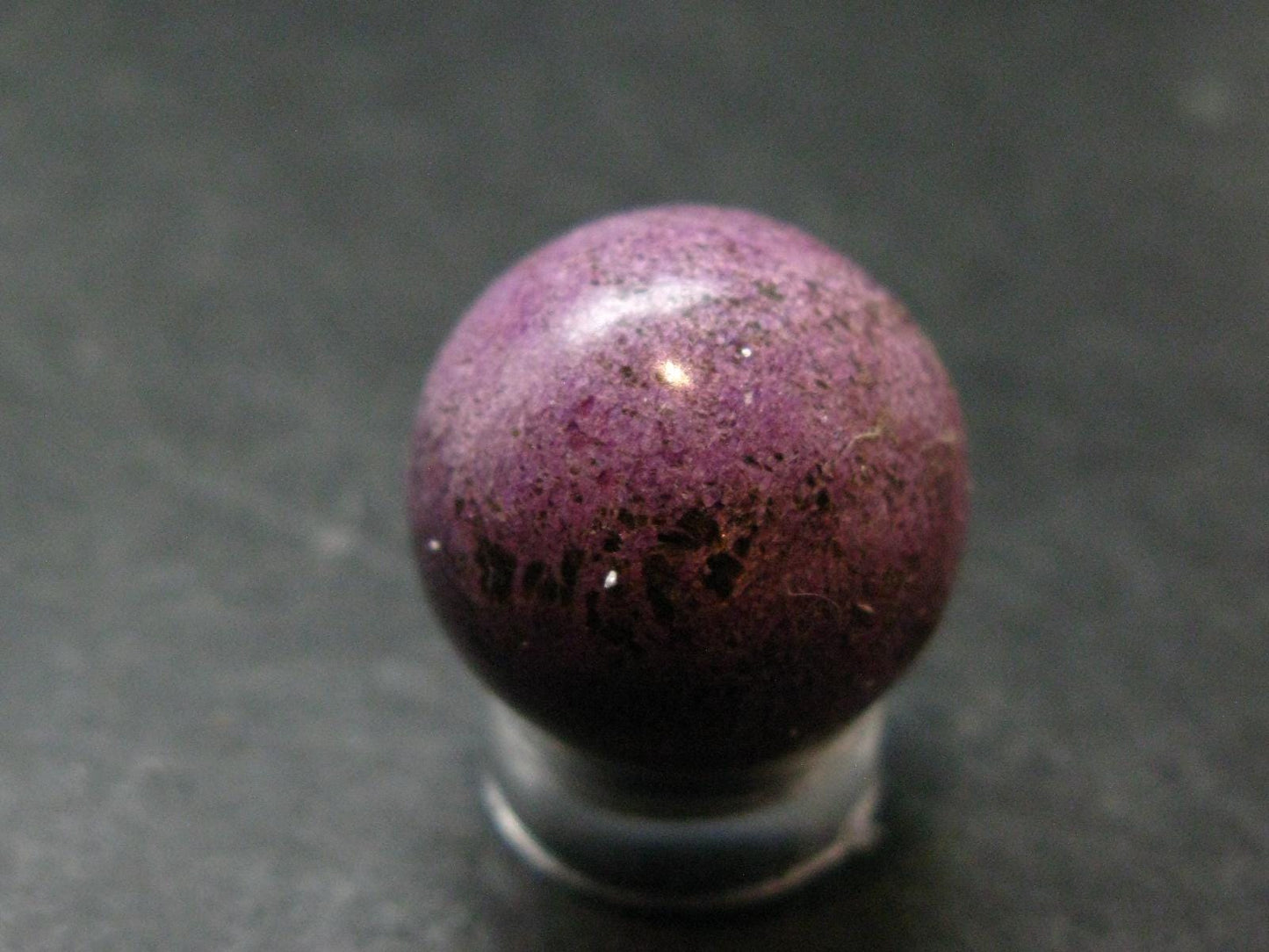 Rare Purple Stichtite Ball Sphere From Russia - 0.7" - 9.32 Grams