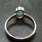 Extremely Rare Grandidierite Silver Ring From Madagascar - Size 7 - 2.37 Grams