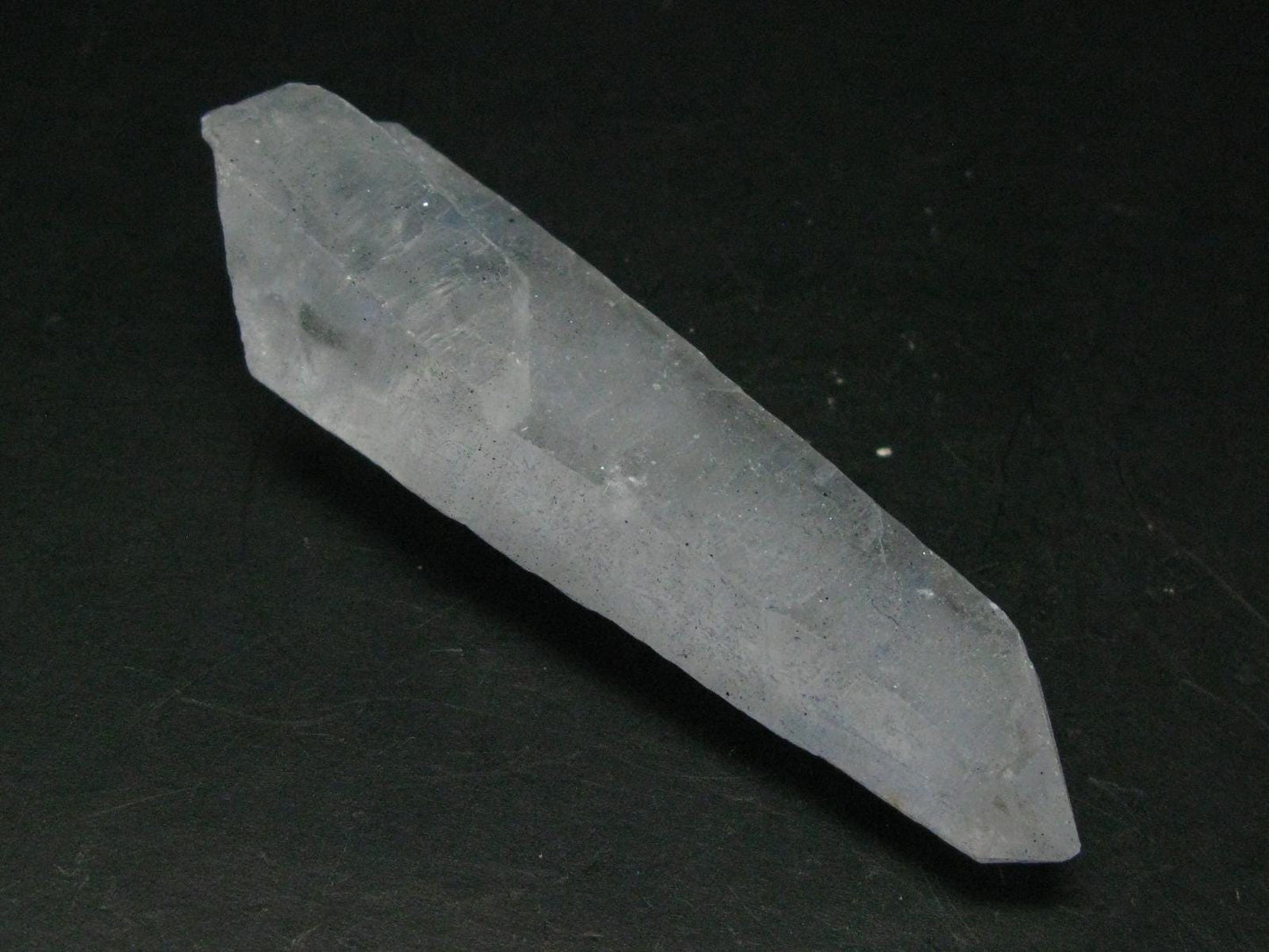 Dumortierite In Quartz Crystal From Brazil - 4.1" - 84.51 Grams