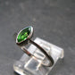 Helenite Gaia Stone Gem Sterling Silver Ring From Washington - Size 9 - 0.50 Carats