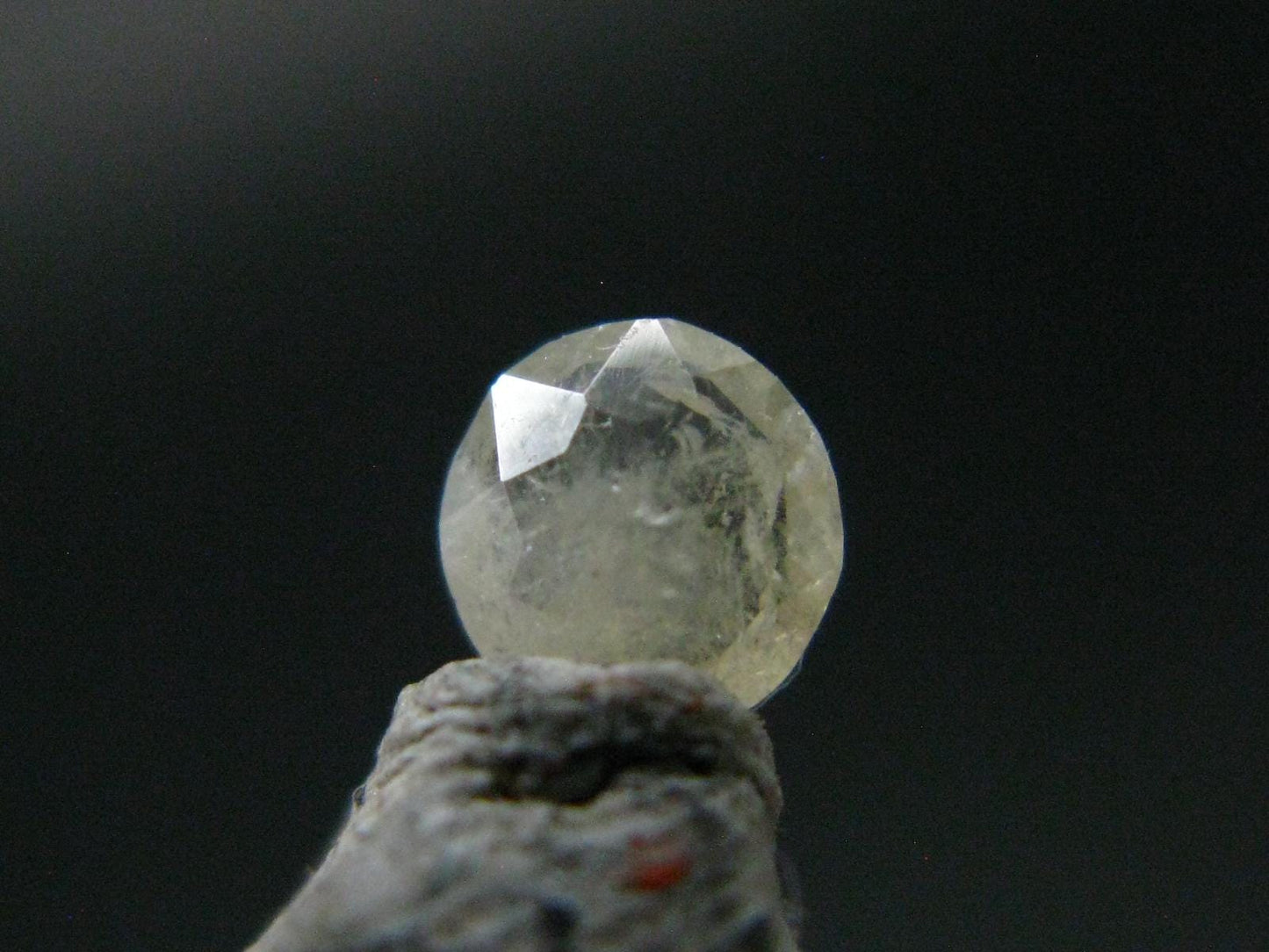Rare Gem Powellite Cut Stone from India - 0.24 Carats