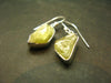 Brazilianite Silver Earrings From Brazil - 1.2" - 4.21 Grams