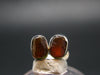 Zincite Zinkite Stud Earrings Sterling Silver From Poland - 1.78 Grams