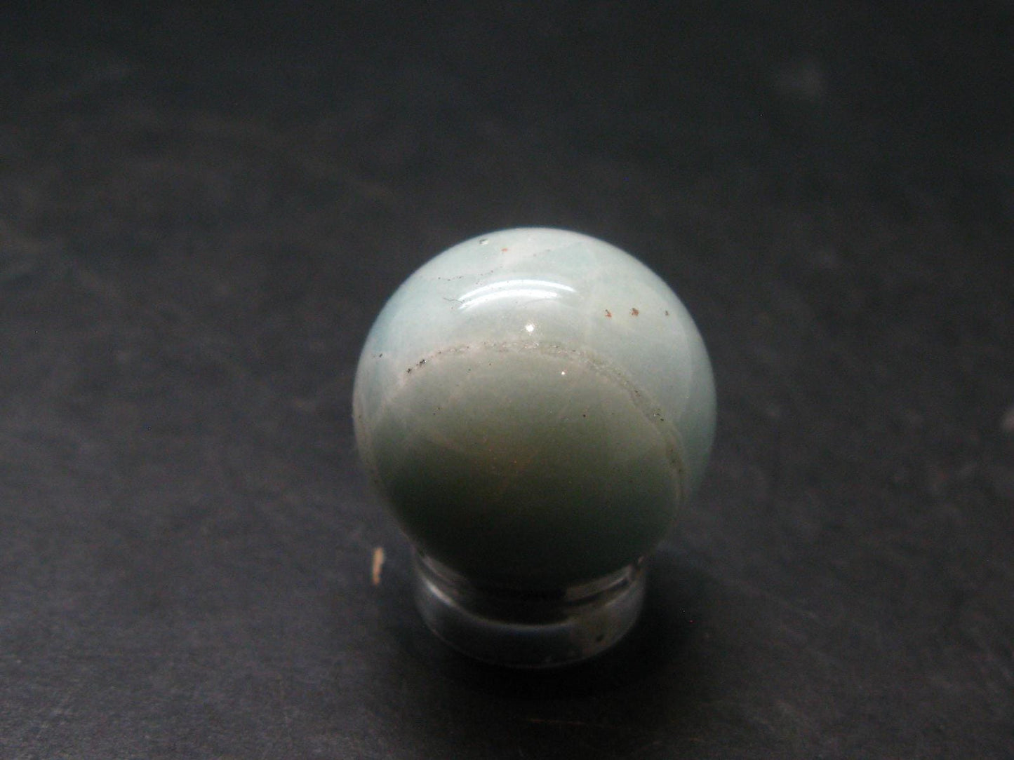 Rare Azumar Amazonite Sphere From United States - 0.8" - 15.92 Grams