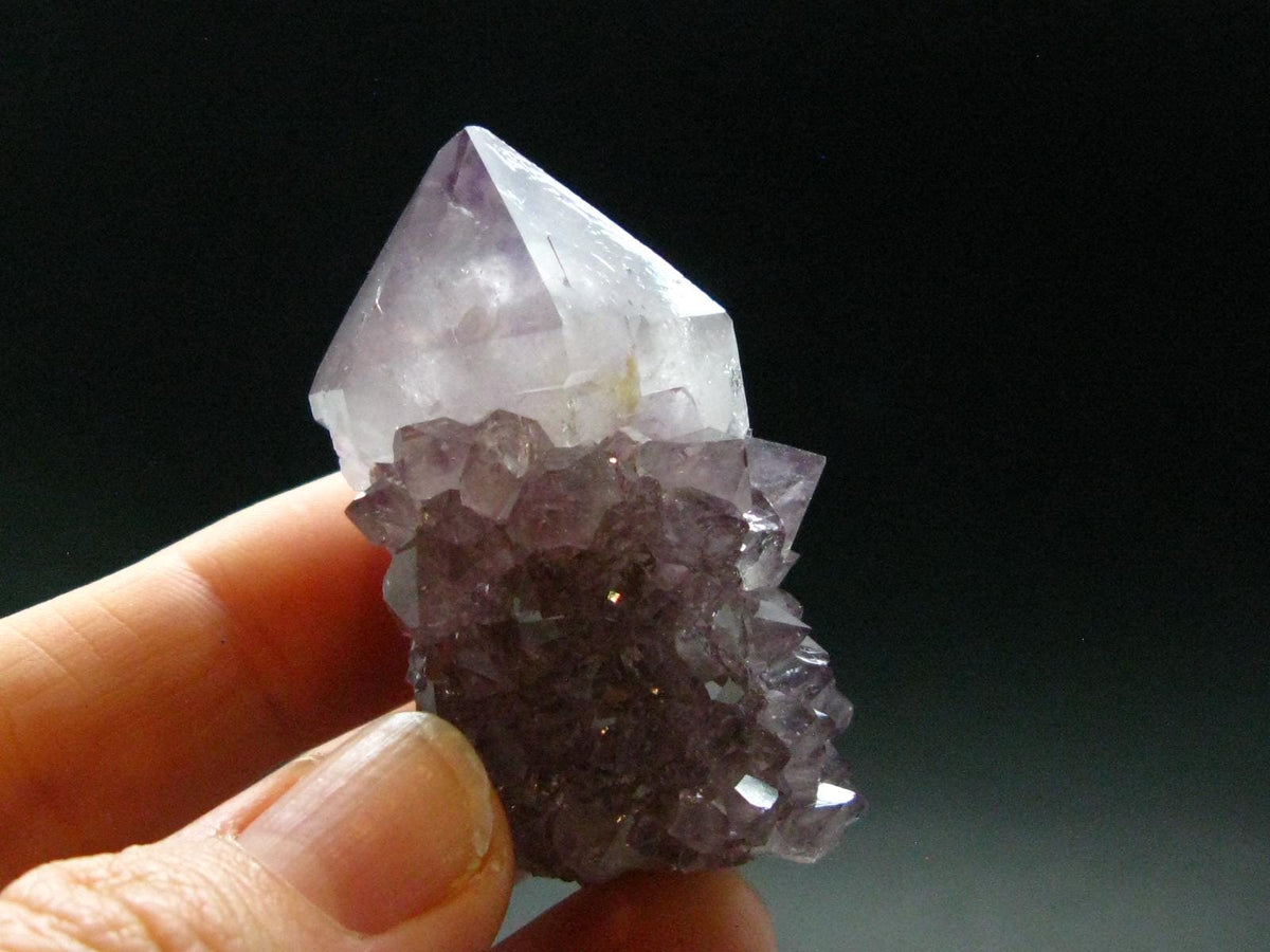 Fine Cactus Amethyst Spirit Quartz Crystal From South Africa - 1.8" - 46.57 Grams