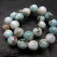 Larimar Genuine Bracelet ~ 7 Inches ~ 8mm Round Beads