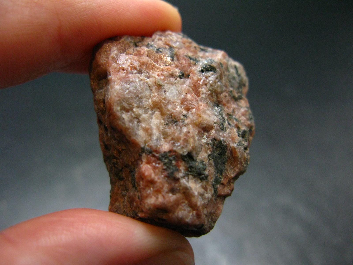 Rosophia Feldspar Stone Crystal From Rocky Mountains - 12.94 Grams - 1.3"