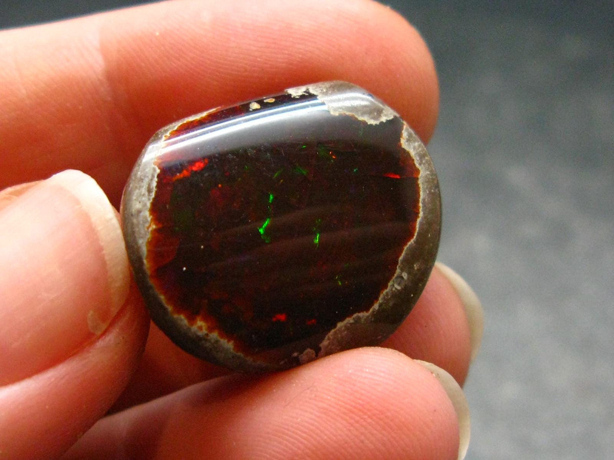 Natural Precious Opal With Play of Color from Ethiopia - 0.8" - 5.16 Grams