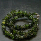 Lightweight Tumbled Green Tourmaline Beads Necklace from Brazil - 19" - 19.70 Grams