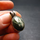 Seraphinite Clinochlore Silver Pendant From Russia - 0.9''