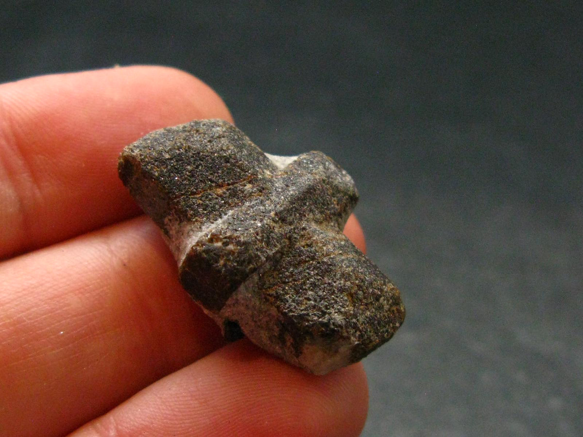 A Perfect Staurolite Crystal from Russia - 1.0" - 6.75 Grams