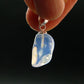 Opal Sterling Silver Pendant From Ethiopia - 0.9" - 1.0 Grams