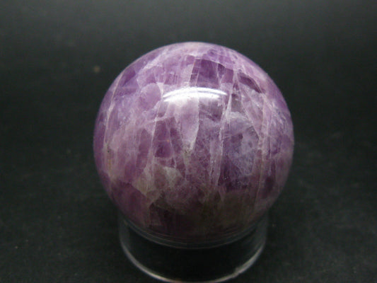 Rich Pinkish - Purple Kunzite Spodumene Sphere Ball From Madagascar - 1.5"