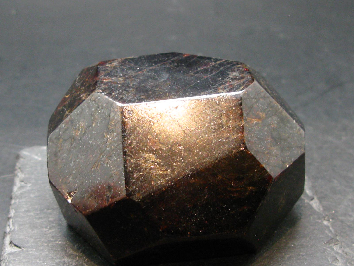 HUGE Red Almandine Garnet Crystal From India - 536 Grams