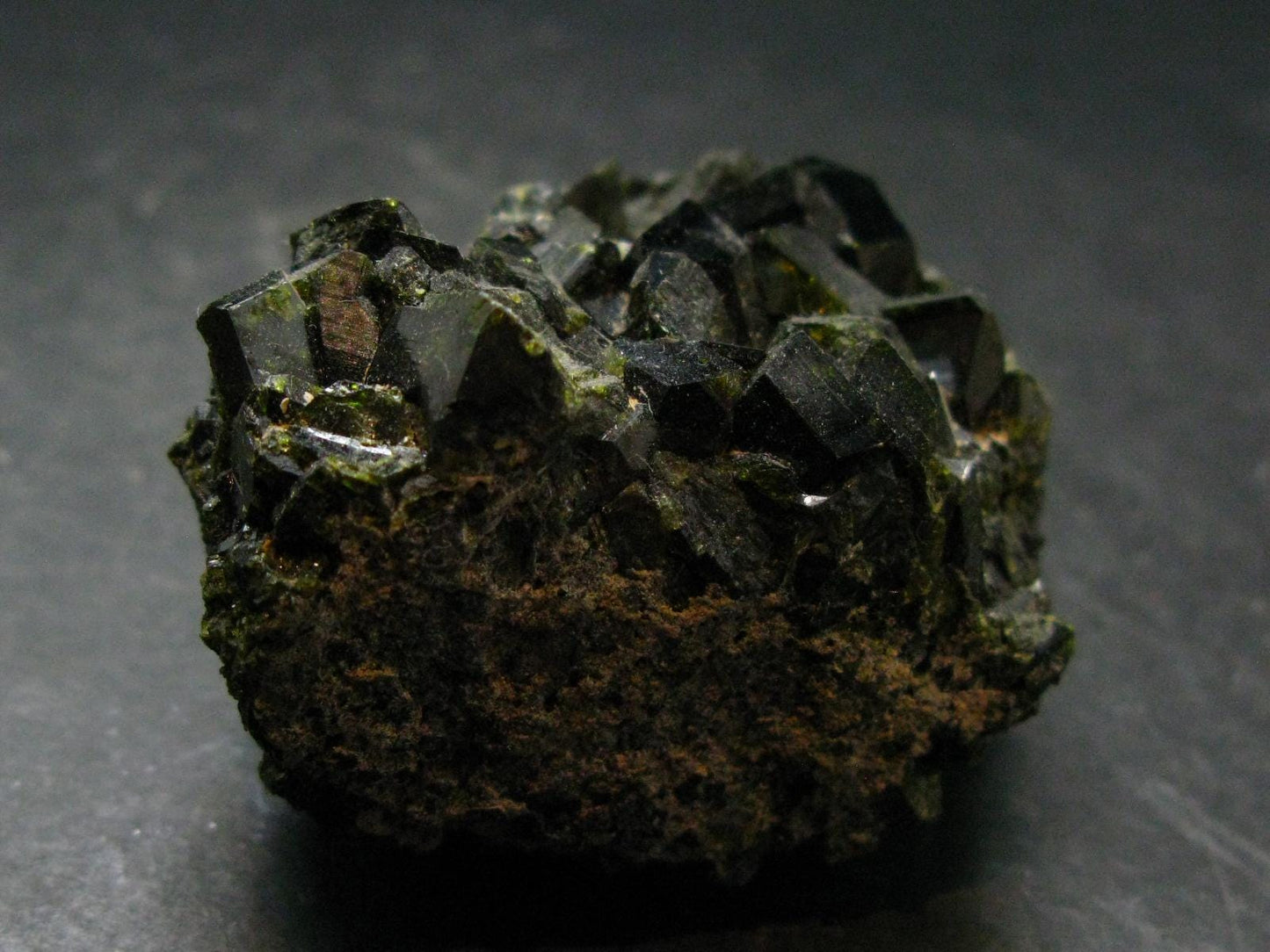 Nice Rare Terminated Epidote Crystal From Peru - 1.9" - 114.66 Grams