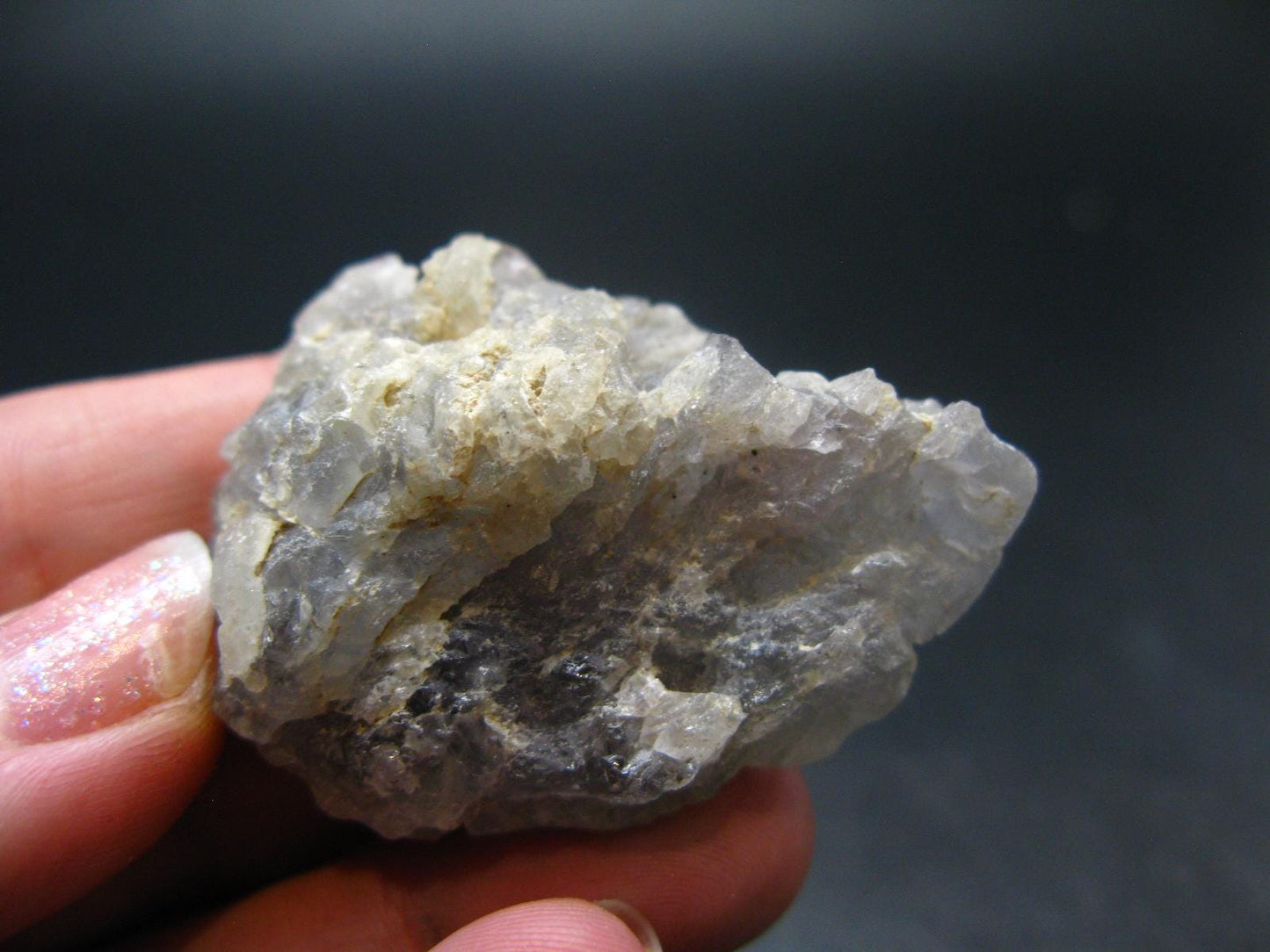 Rare Gray Herderite Crystal from Africa - 1.8" - 31.23 Grams