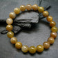 AAA Grade Gem Yellow Sapphire Genuine Bracelet ~ 7.5 Inches ~ 10mm Round Beads