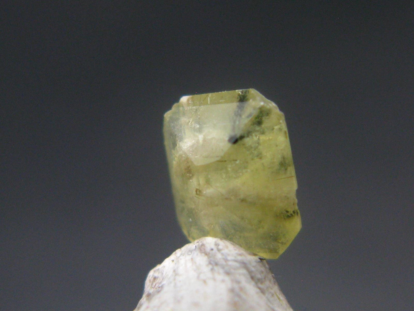 Rare Gem Leucophanite Cut Stone from Canada - 0.76 Carats
