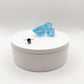 London Blue Topaz Ring – Bold Elegance in Deep Ocean Tones - Size 8