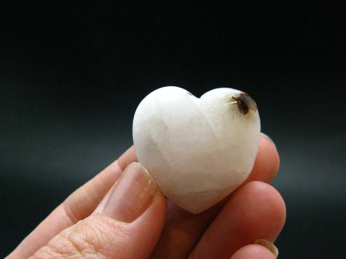 Rare Cryolite Heart From Greenland - 1.1" - 13.57 Grams