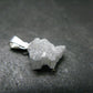 Extremely Rare Rough Beryllonite Crystal Silver Pendant from Afghanistan - 0.7" - 3.20 Carats