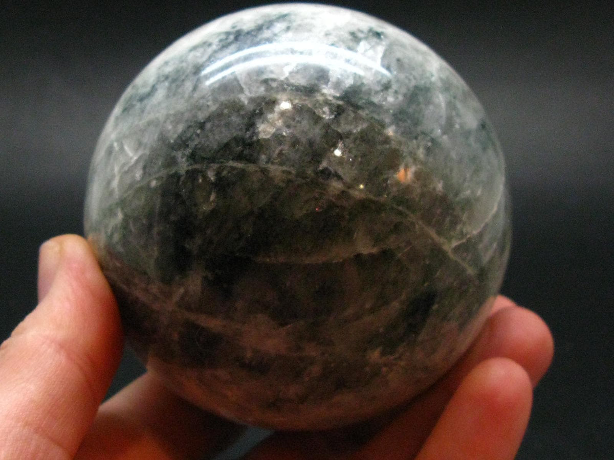 Rare Hackmanite Sphere Ball from Russia - 2.8" - 425.75 Grams
