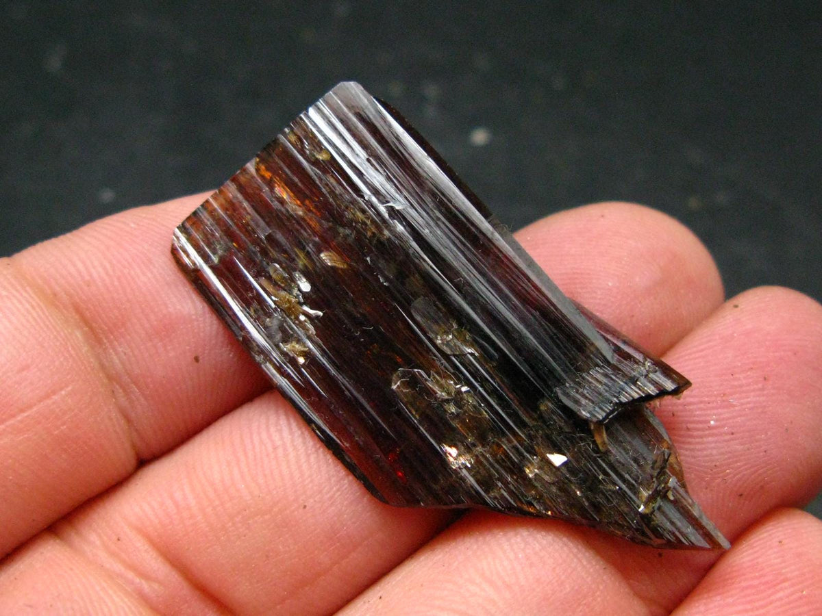 Huge Brookite Crystal From Pakistan - 4.25 Grams - 43 mm