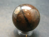 Chiastolite Variety of Andalusite Sphere from China - 1.0" - 31.77 Grams