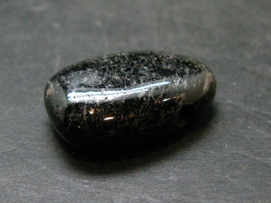 Nuumite Nuummite Metal Free Pendant From Greenland - 1.2" - 12.66 Grams
