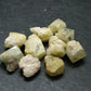 Lot of 10 Large Rhodizite Rhodozite Crystals from Madagascar - 32.75 Carats