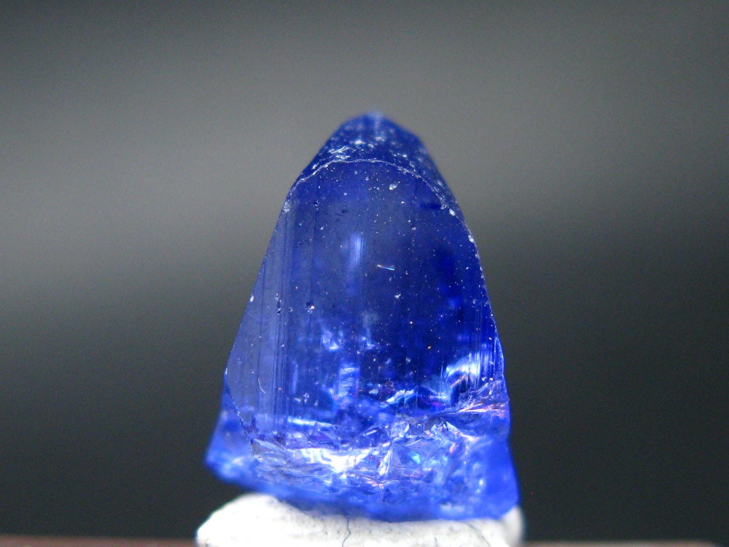 Fine Gem Tanzanite Zoisite Crystal From Tanzania - 10.40 Carats - 0.6"