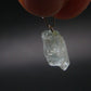 Aquamarine Crystal Silver Pendant From Namibia - 0.8" - 1.08 Grams