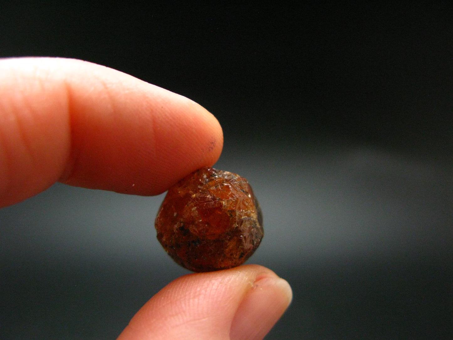 Rare Spessartine Garnet Crystal From Tanzania - 0.5"