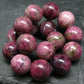 Pink Tourmaline Genuine Bracelet ~ 7 Inches ~ 12mm Round Stones