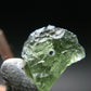 Moldavite Tektite Raw Bead from Czech Republic - 9 mm - 2.65 Carats