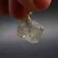 Nice Terminated Danburite Crystal Silver Pendant from Russia - 0.7" - 2.36 Grams