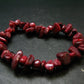 Thulite Genuine Bracelet ~ 7 Inches ~ 9mm Tumbled Beads